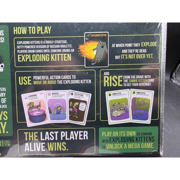 Zombie Kittens Card Game By Exploding Kittens - Picture 5 of 5